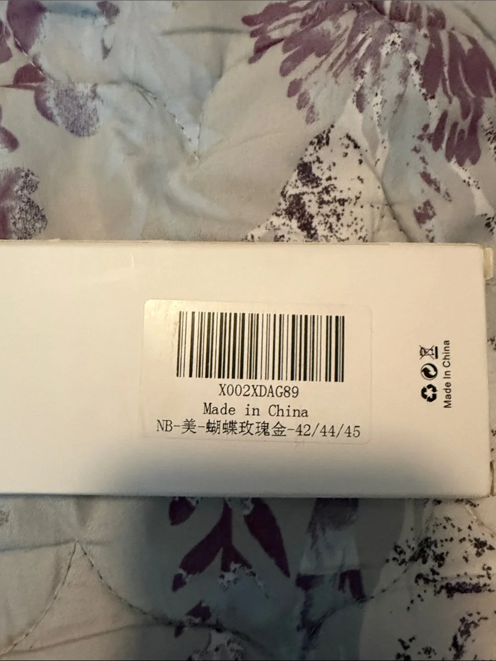 Amazon Rose Gold Butterfly Link Smartwatch Band